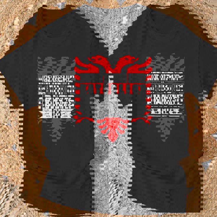 アルバニアブラッドアルバニアイーグル Tシャツ 高齢者への贈り物