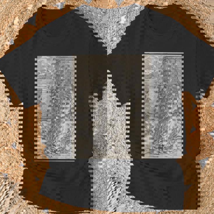 アルブレヒト・デューラーのメランコリア Tシャツ 高齢者への贈り物