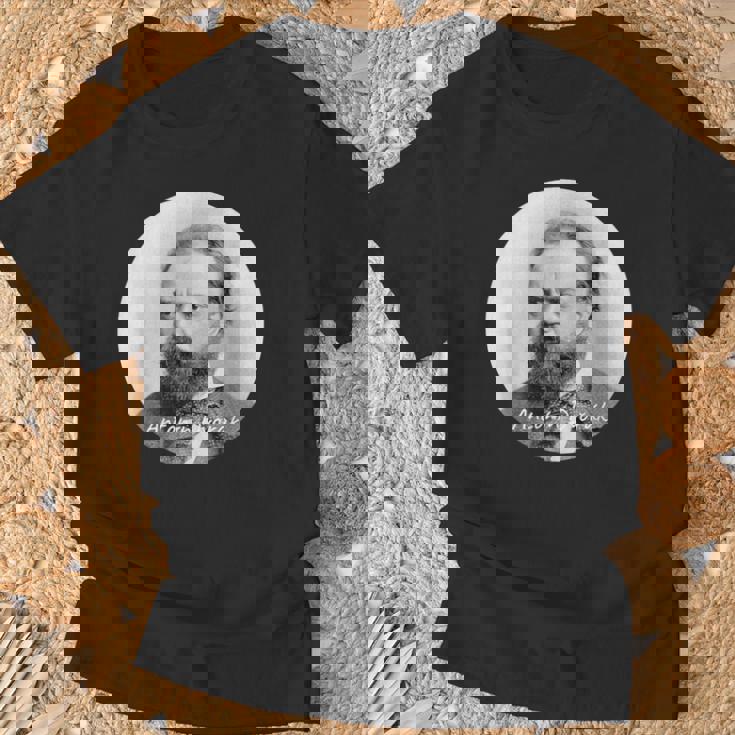 アントニン・ドヴォラックの作曲家の肖像画 Tシャツ 高齢者への贈り物