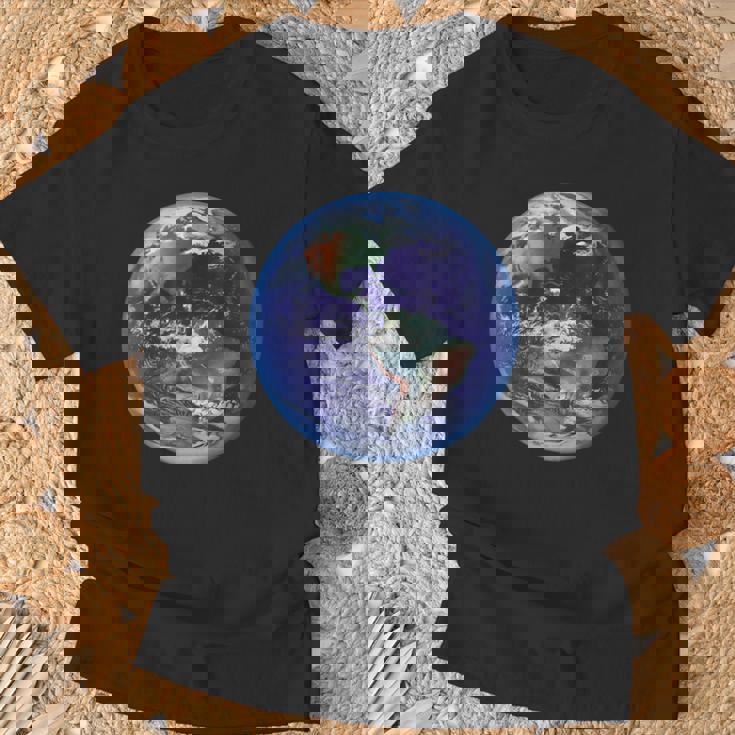 アースデイ用地球儀 Tシャツ 高齢者への贈り物