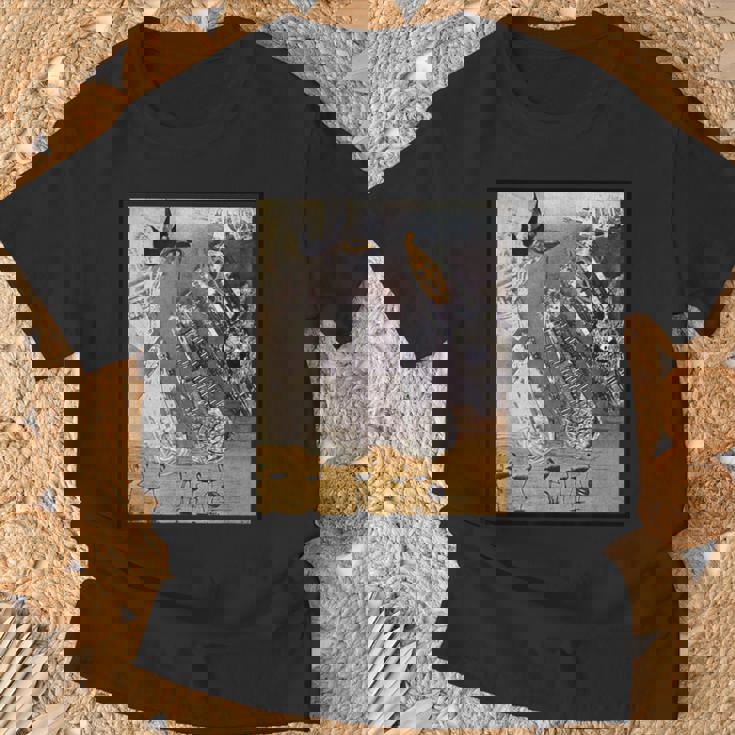 アートムーブメント、ダダイズム、マックス・エルンスト。 Tシャツ 高齢者への贈り物