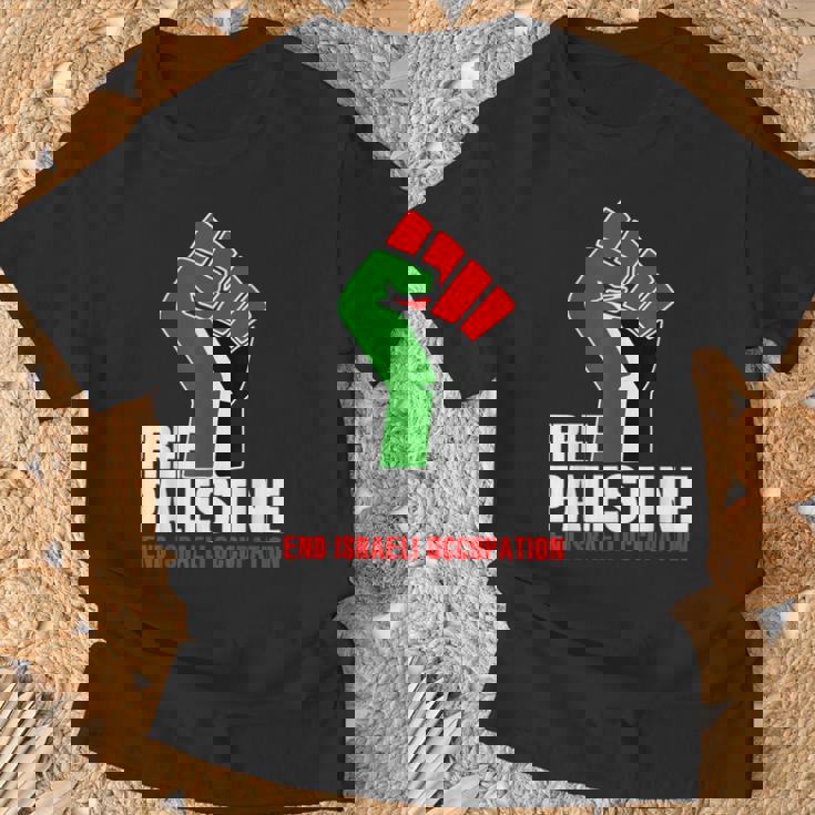 イスラエル人民の自由なパレスチナの職業 Tシャツ 高齢者への贈り物