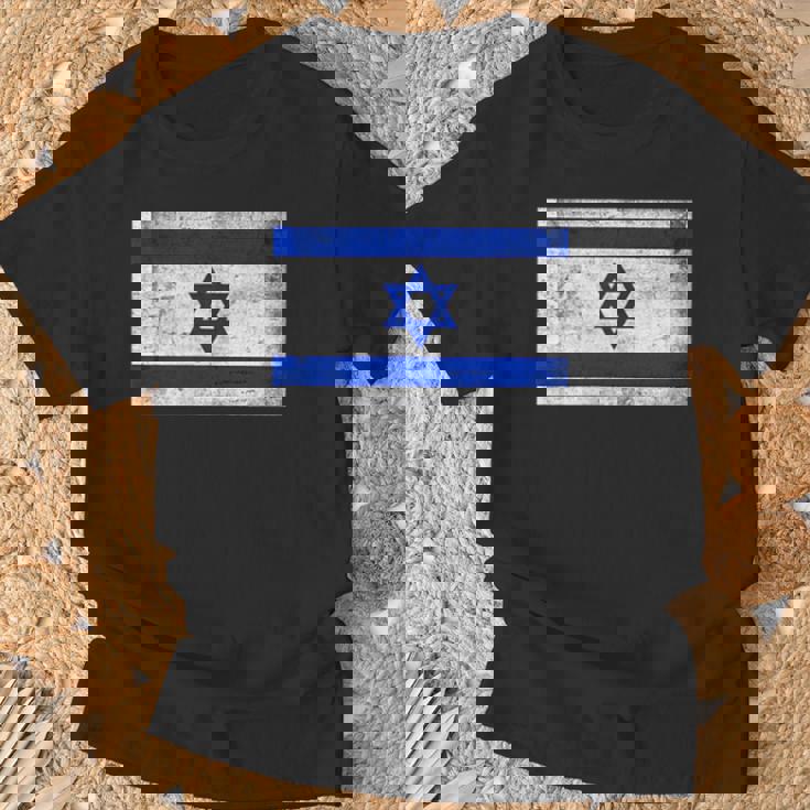 イスラエル国旗グラフィック メンズ レディース キッズ Tシャツ 高齢者への贈り物