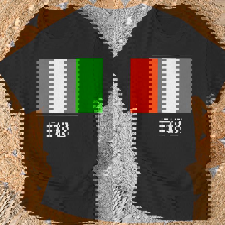 イタリアの国旗 Tシャツ 高齢者への贈り物