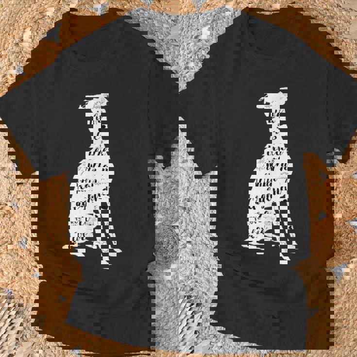 イタリアングレイハウンドシャツデザイン イタリアングレイハウンド犬愛好家 Tシャツ 高齢者への贈り物