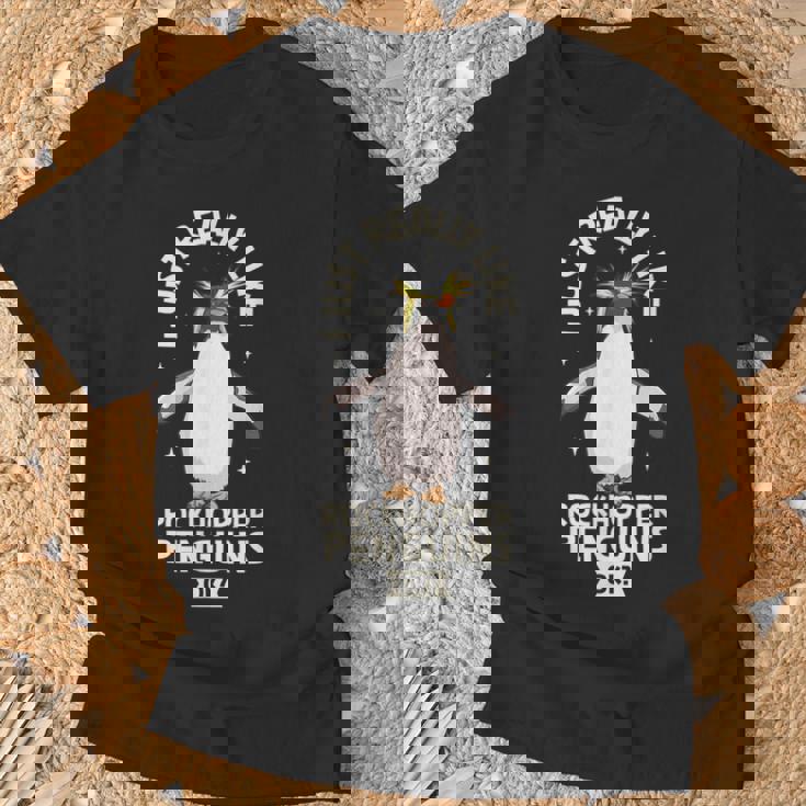 イワトビペンギンが大好き Tシャツ 高齢者への贈り物