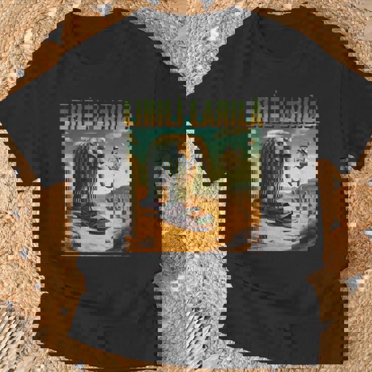 インターネット 陽気なミーム Aiキャラクター リリリ ラリラ ゾウ Tシャツ 高齢者への贈り物