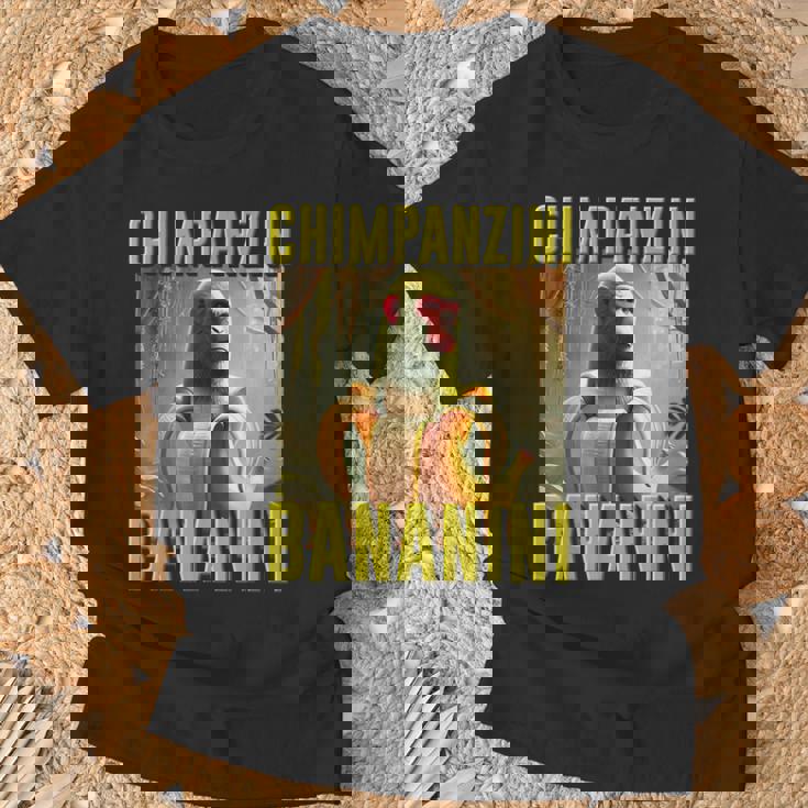 インターネットミーム 陽気なaiモンスタージョーク チンパンジーニ バナニーニ Tシャツ 高齢者への贈り物