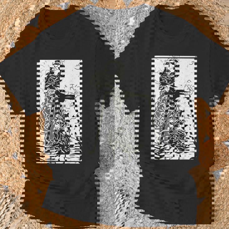 インドネシアのワヤン Tシャツ 高齢者への贈り物