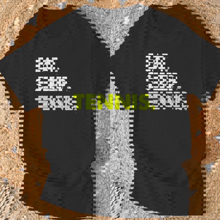 イート・スリープ・テニス Tシャツ 高齢者への贈り物