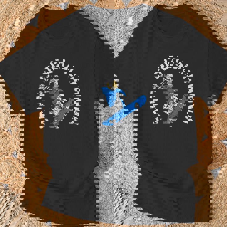 ウィキッド・カリフォルニアストリートスケーターサンタクルーズ Tシャツ 高齢者への贈り物