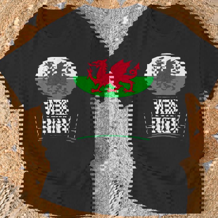 ウェールズ ラグビー チーム Cmon Cymru フラッグ Tシャツ 高齢者への贈り物