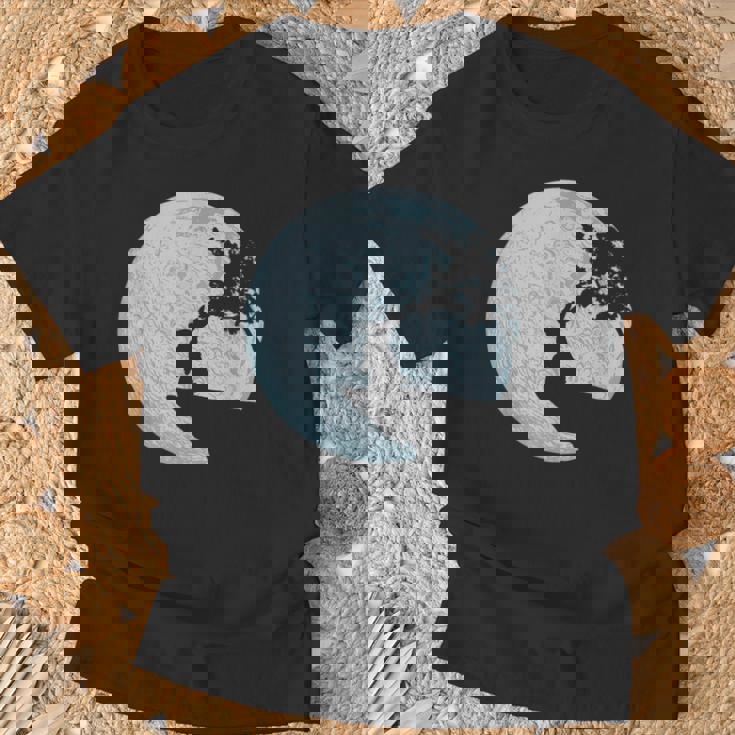 ウサギのギフトアイデア ウサギ 月 イースターバニー Tシャツ 高齢者への贈り物