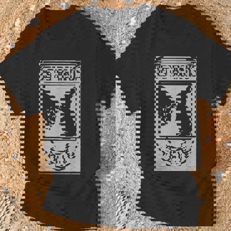 ウサギの親友 ライフ ペットギフト Tシャツ 高齢者への贈り物