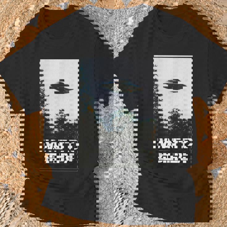 エイリアン Ufo ハンターシャツ I Want To Believe Tシャツ 高齢者への贈り物