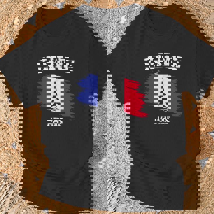 エッフェル塔 パリ フランス フランス 国旗 バケーション パリ Tシャツ 高齢者への贈り物