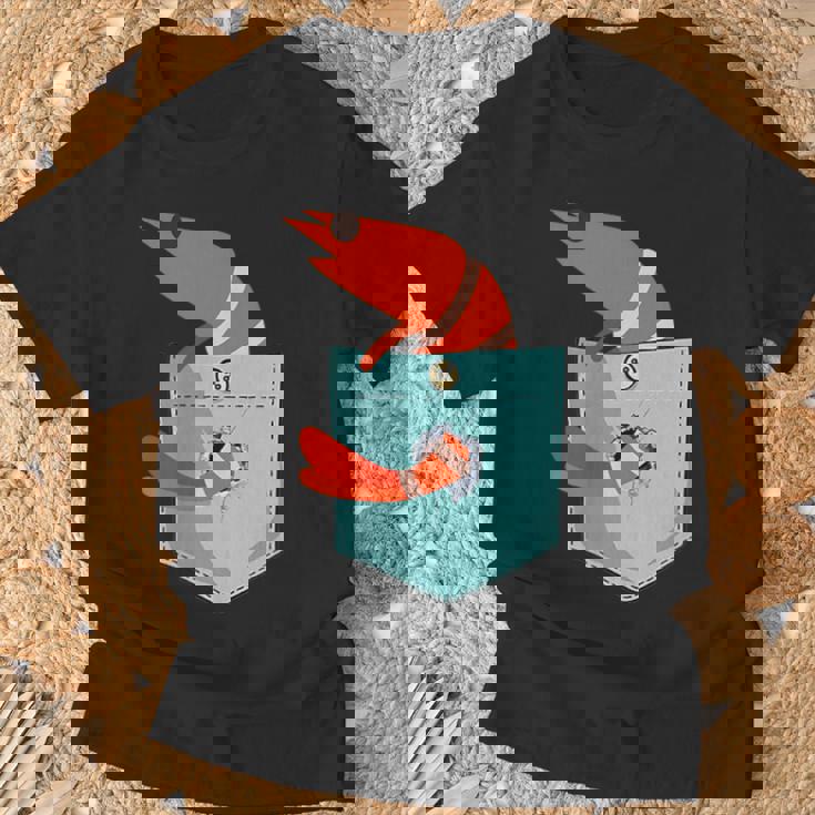 エビtシャツ、エビキッズ、エビガール、エビ好き。 Tシャツ 高齢者への贈り物