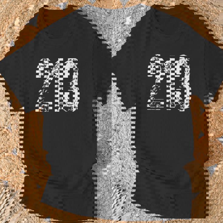 エリアコード 213 ロサンゼルス カリフォルニア La エリアコード Ca 213 Tシャツ 高齢者への贈り物