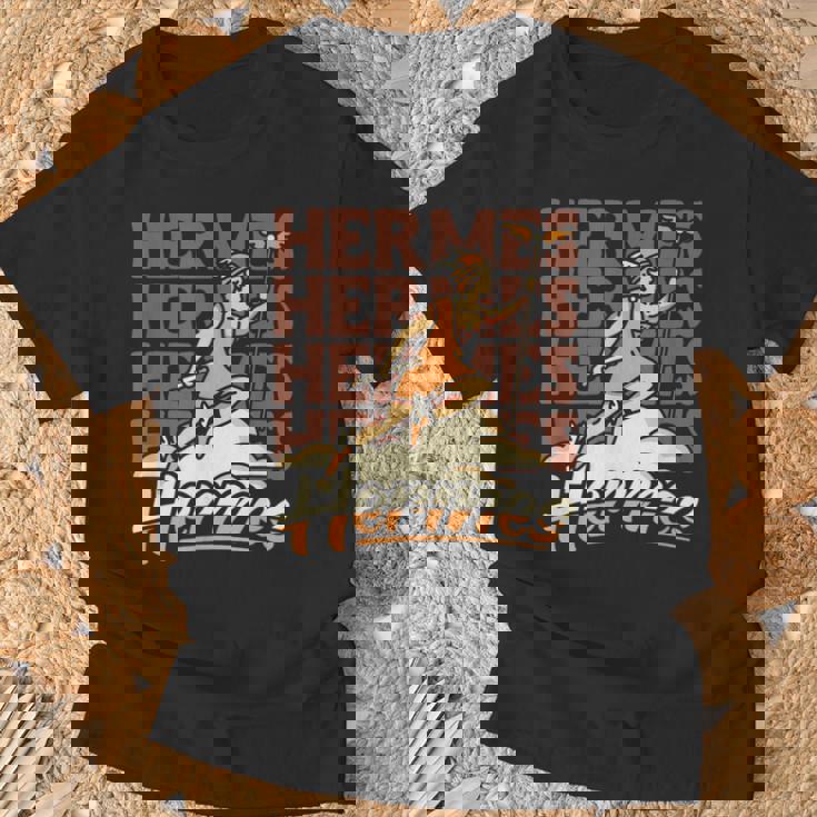 エルメス 素早いギリシャの商業とメッセージの神 Tシャツ 高齢者への贈り物