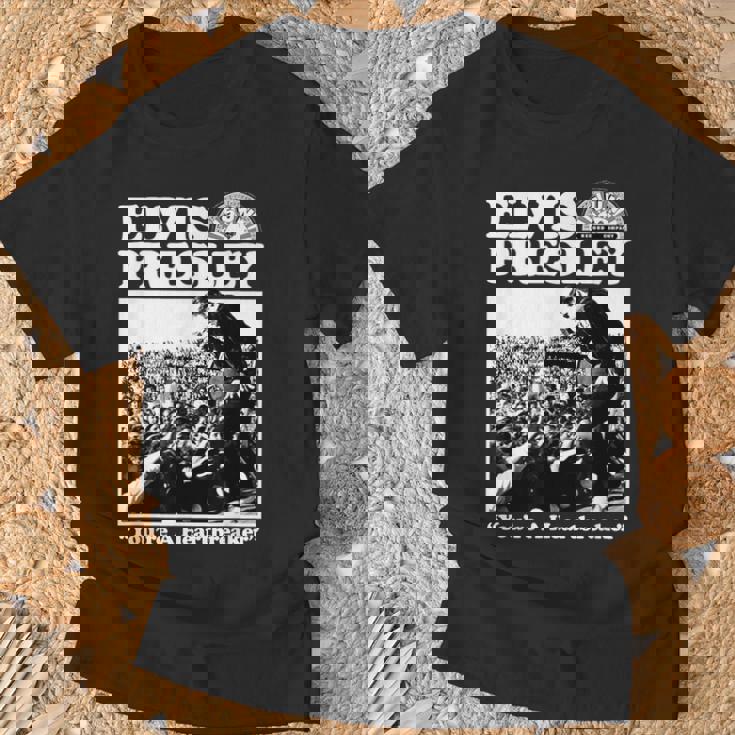 エルヴィス・ア・ハートブレイカー キング・オブ・ロックンロール 音楽 Tシャツ 高齢者への贈り物