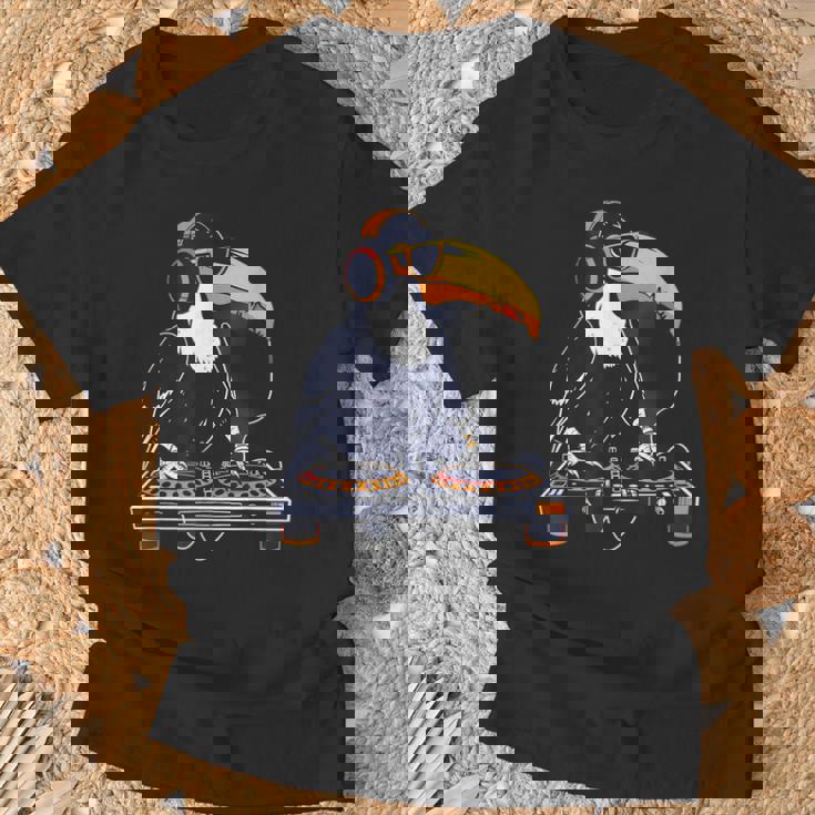 オオハシ Dj ターンテーブル Dj オオハシ テクノ ビートメーカー ハウスミュージック Tシャツ 高齢者への贈り物