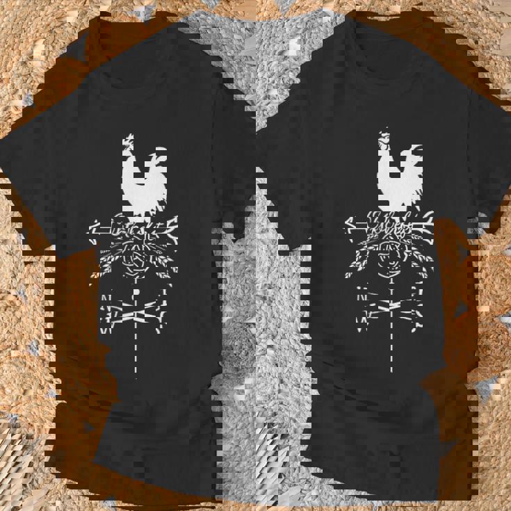 オクトーバーフェスト 風見鶏 コスチューム オンドリとプレッツェルの矢 Tシャツ 高齢者への贈り物