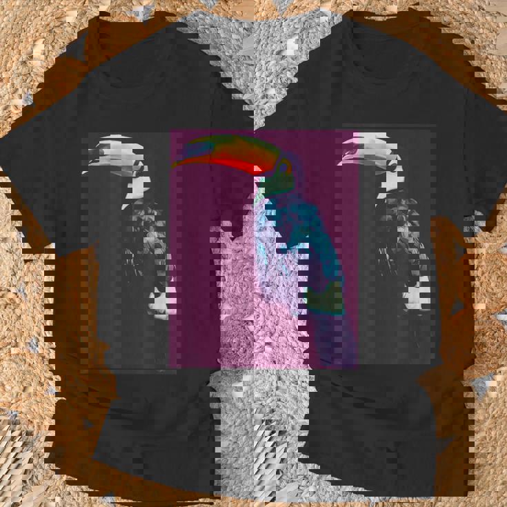 オニオオハシ 鳥 Tシャツ 高齢者への贈り物