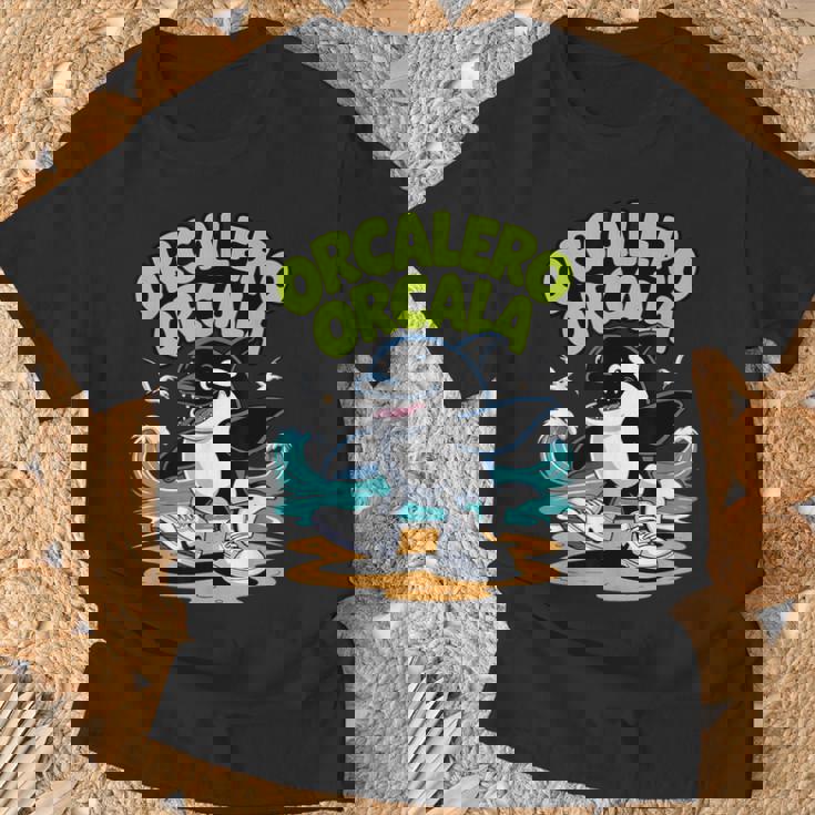 オルカレロ オルカラ イタリアンシャチ ブレイン ミーム Tシャツ 高齢者への贈り物