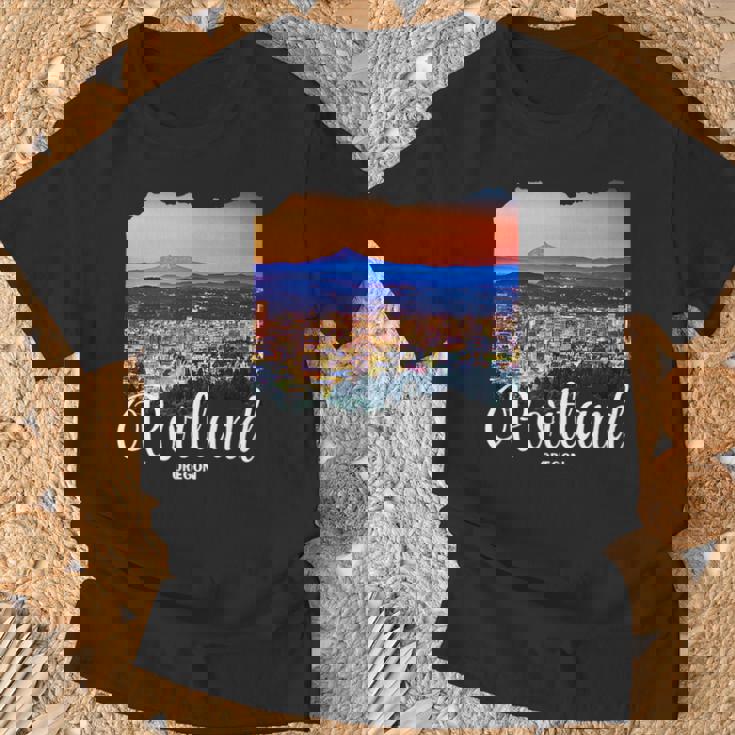 オレゴン州 ポートランドのお土産 ポートランド Tシャツ 高齢者への贈り物