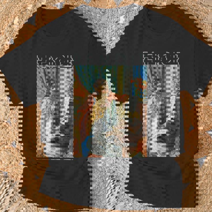 オーギュスト・ルノワール-ピアノに向かう二人の少女-ミュージシャン Tシャツ 高齢者への贈り物