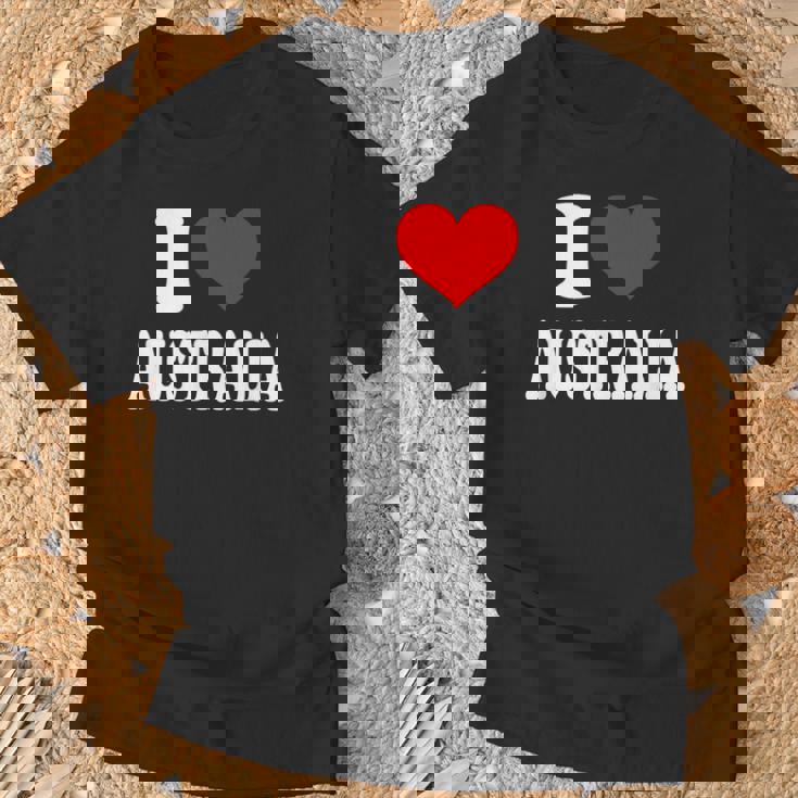 オーストラリア アイ・ハート・オーストラリア アイ・ラブ・オーストラリア Tシャツ 高齢者への贈り物