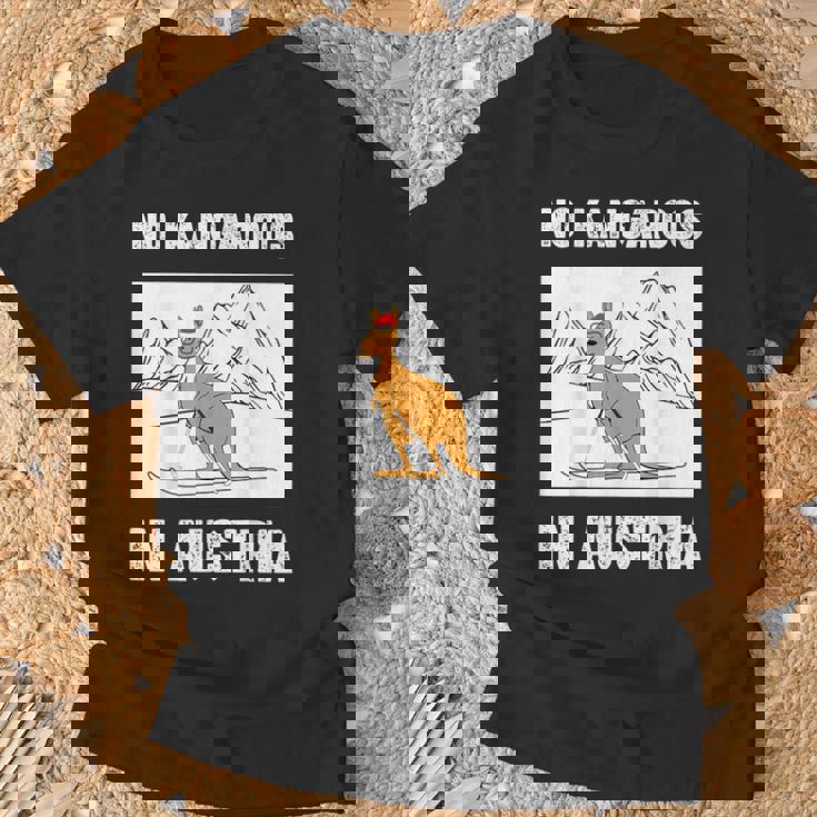 オーストリアにカンガルーはいない 愉快なオーストリア旅行 Tシャツ 高齢者への贈り物