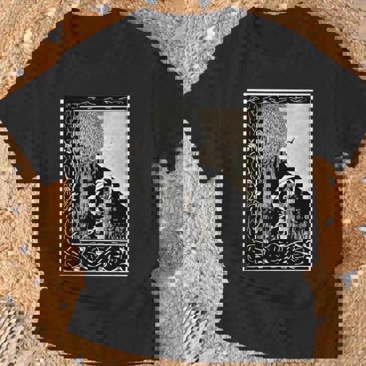 オーブリー・ビアズリー作「女に似た悪魔」1893 Tシャツ 高齢者への贈り物