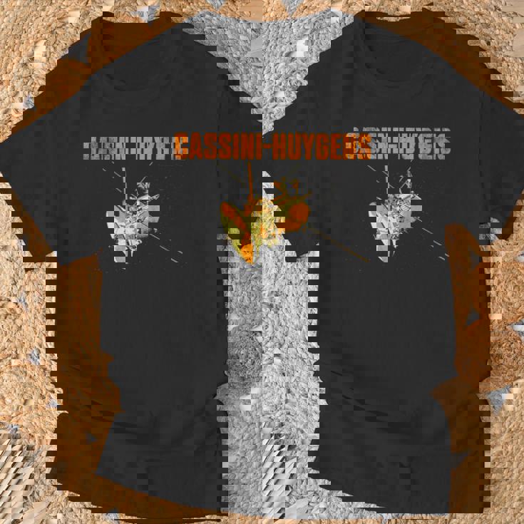 カッシーニ・ホイヘンス宇宙探査機 土星太陽系天文学 Tシャツ 高齢者への贈り物