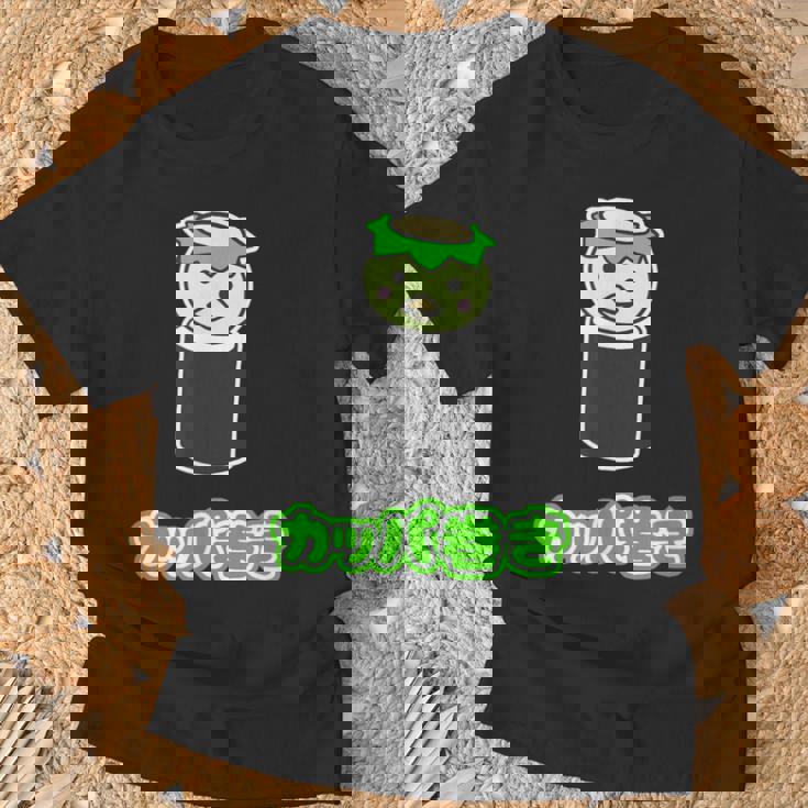 カッパ巻き【カッパ くん】河童 お寿司【どうぶつフレンズ】妖怪 ゆるくて かわいい キャラクター イラスト Tシャツ 高齢者への贈り物