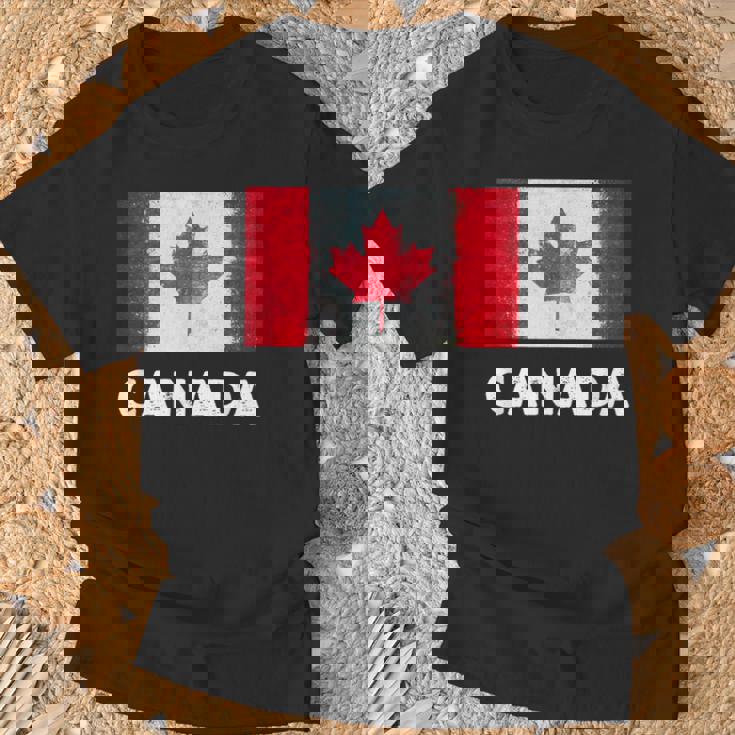 カナダ国旗ジャージ、カナダ。 Tシャツ 高齢者への贈り物