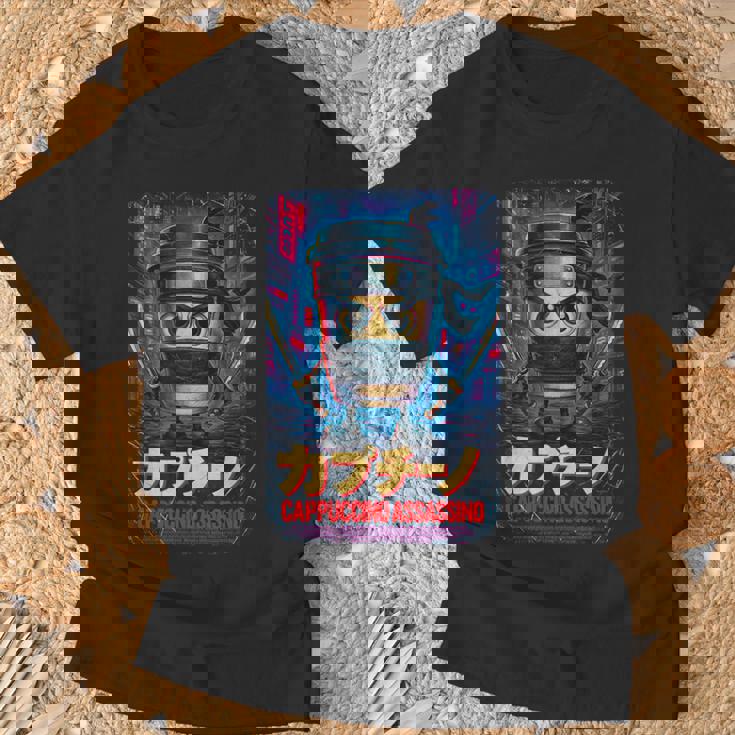 カプチーノ アサシーノ イタリアン ブレイン ミーム 日本語 Tシャツ 高齢者への贈り物