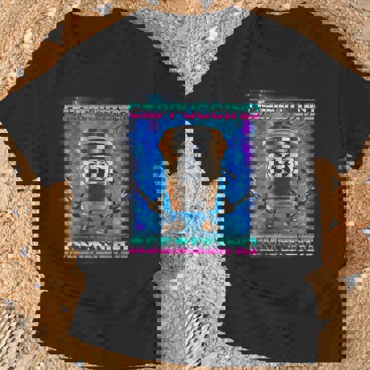 カプチーノ アサシーノ イタリアン ブレイン ミーム インターネットミーム Tシャツ 高齢者への贈り物