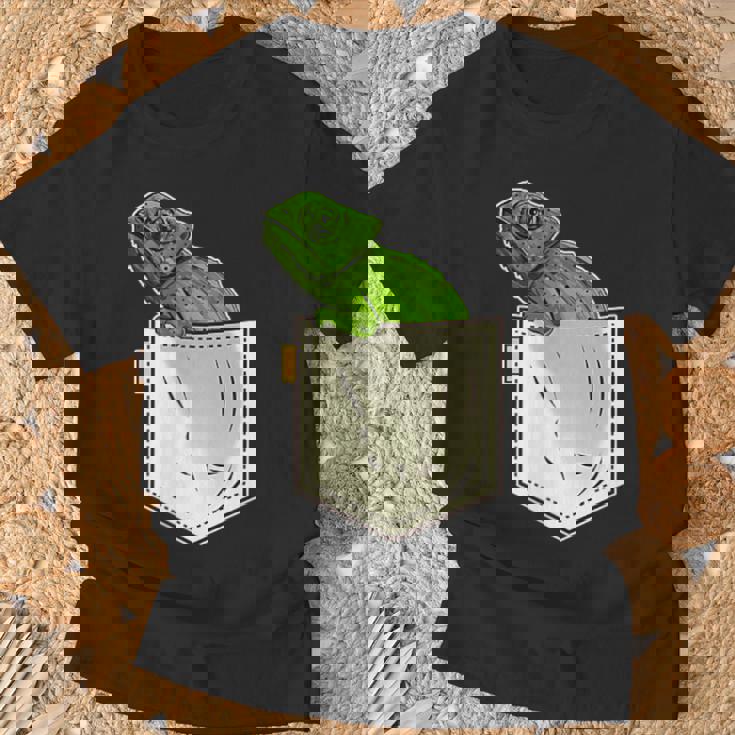 カメレオンポケットバッジ Tシャツ 高齢者への贈り物