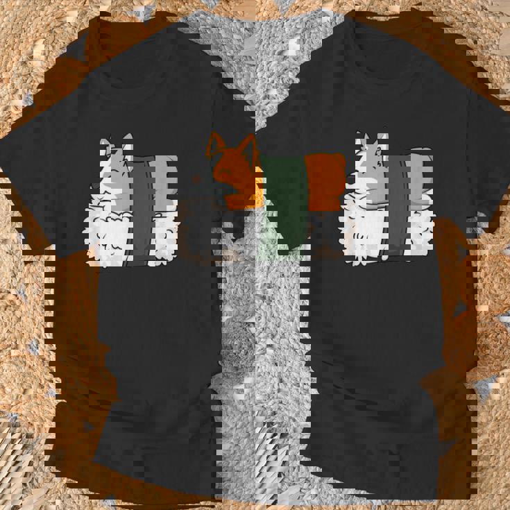 カワイイ かわいい 寿司 コーギー コーギー好き Tシャツ 高齢者への贈り物