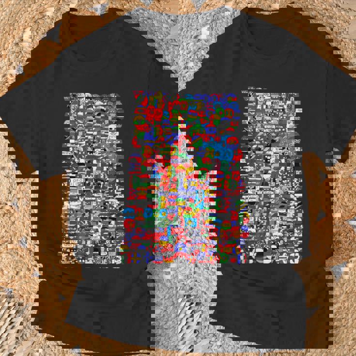 カントリーボール 世界の旗 Tシャツ 高齢者への贈り物