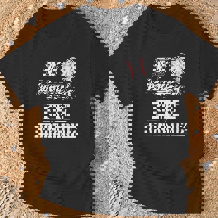 キケ・ヘルナンデスのゲームデー Tシャツ 高齢者への贈り物