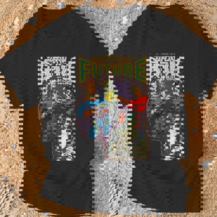 キャプテンフューチャー ヴィンテージfパルプアート Tシャツ 高齢者への贈り物