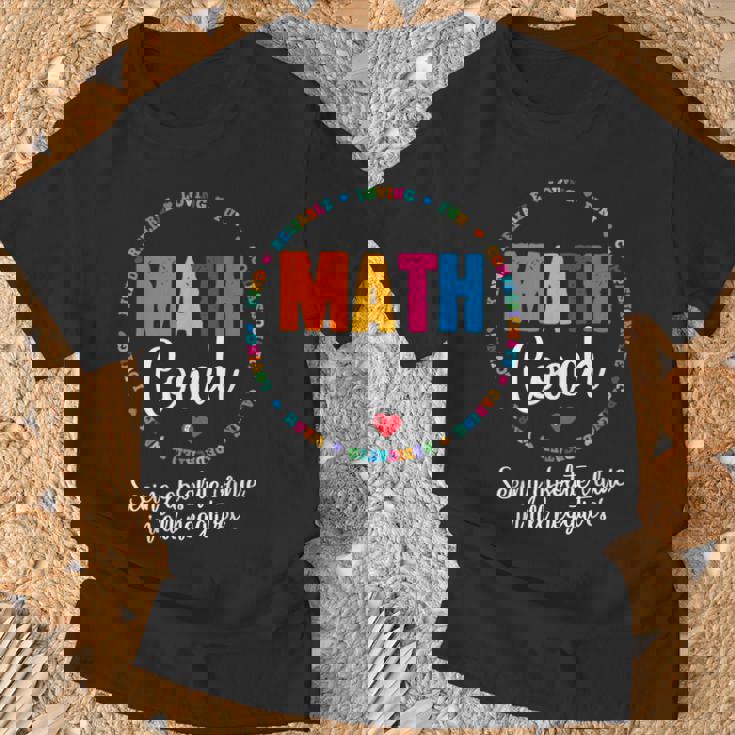 キュートな数学コーチティーシャツ 数学オタク Tシャツ 高齢者への贈り物