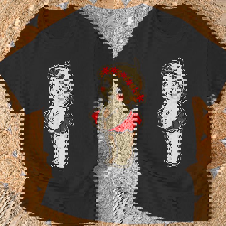 キューピー ベビーフラワーチャイルド Tシャツ 高齢者への贈り物