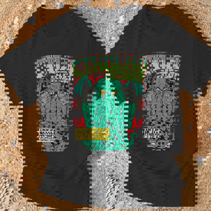 クトゥルフ ダークテイルズ オブ ザ ディープシー アイドル Tシャツ 高齢者への贈り物