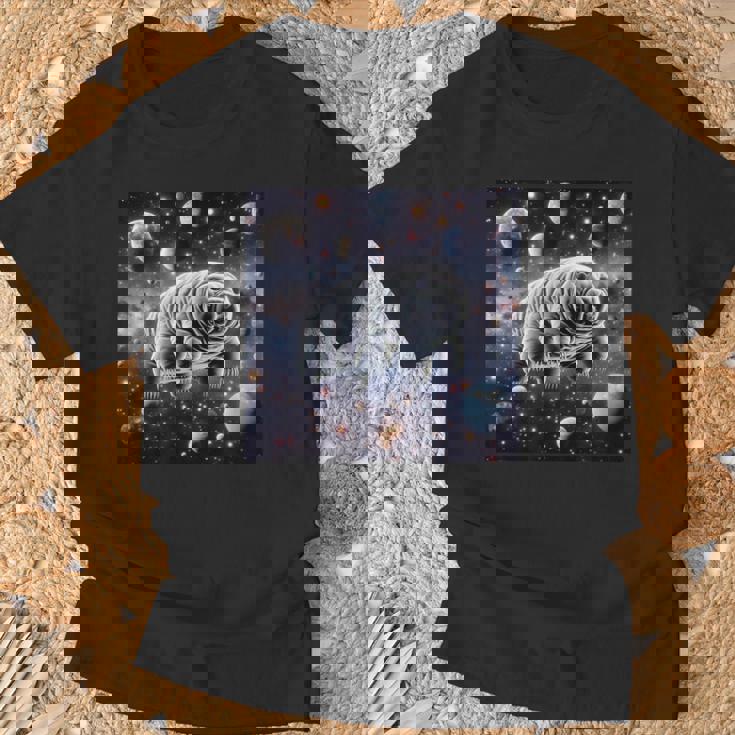 クマムシ 宇宙 惑星 微生物学 コケ 子豚 Tシャツ 高齢者への贈り物