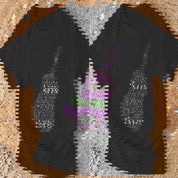 クラシックギター スペインギター Tシャツ 高齢者への贈り物