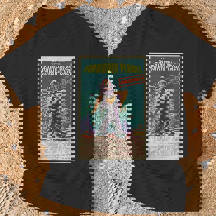 クラシックヴィンテージホラーレトロムービーポスターコレクターズtシャツ Tシャツ 高齢者への贈り物