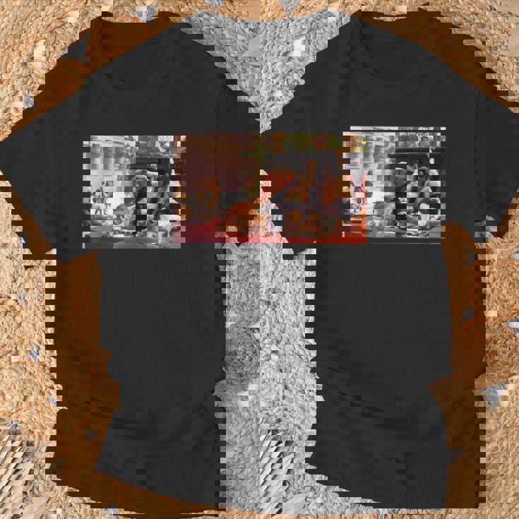 クレオパトラの毒をテストするアレクサンドル・カバネル1887 Tシャツ 高齢者への贈り物